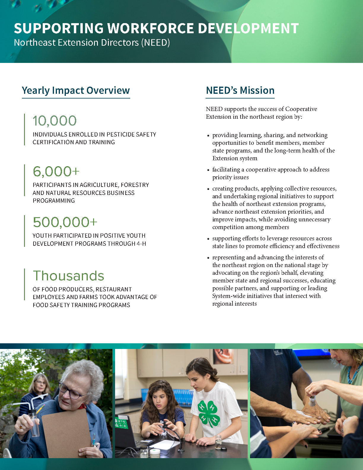 Northeast Extension supports thousands of adults, youth with workforce ...